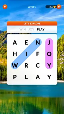 Word Search Explorer android App screenshot 1